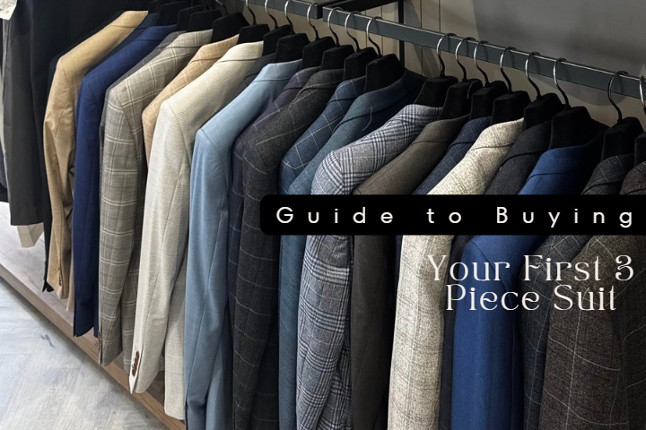 Our Guide to Buying Your First 3 Piece Suit
