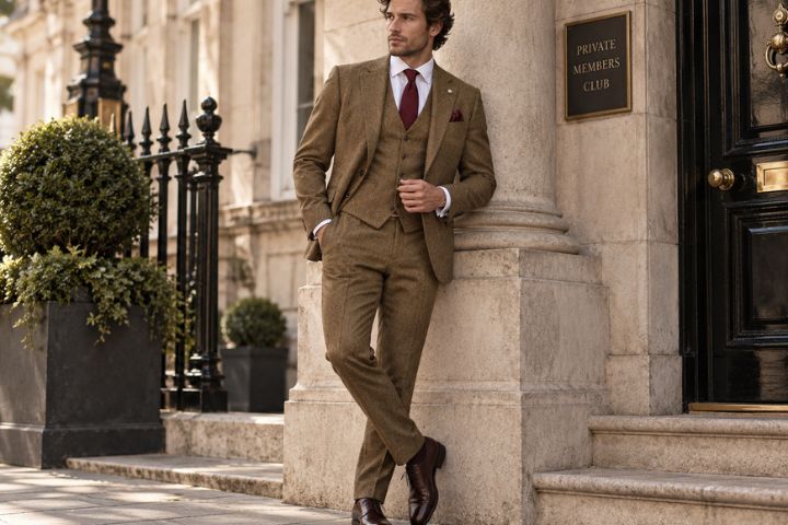 Brown Wedding Suits Are On Trend This Autumn/Winter