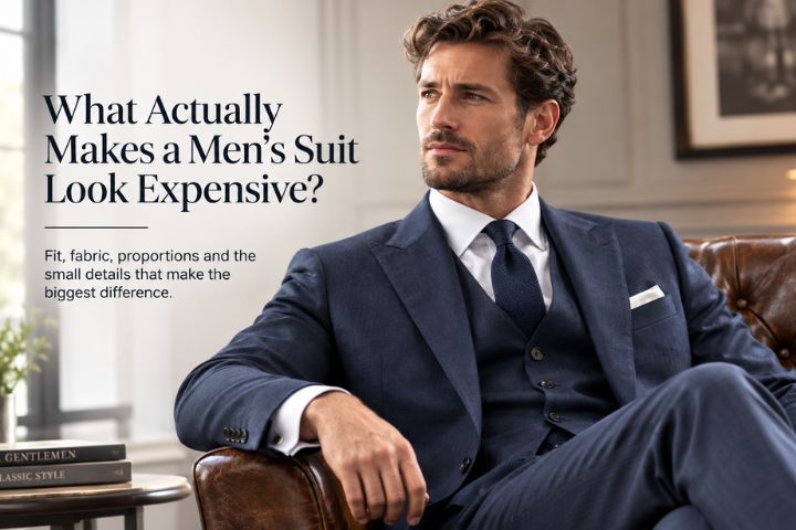 What Actually Makes a Men’s Suit Look Expensive