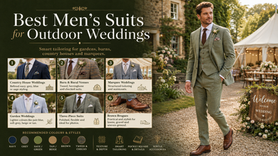 Best Men’s Suits for Outdoor Weddings