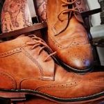 Mens leather boots