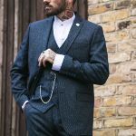 Peaky blinders 3 piece suit