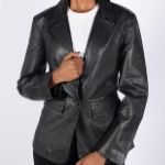 Women's Real Leather Blazers
