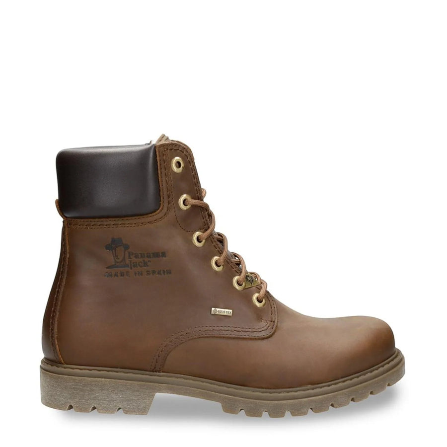 03 GTX C1 - Men's Bark Brown Waterproof Leather Ankle Boots - Panama Jack - 1