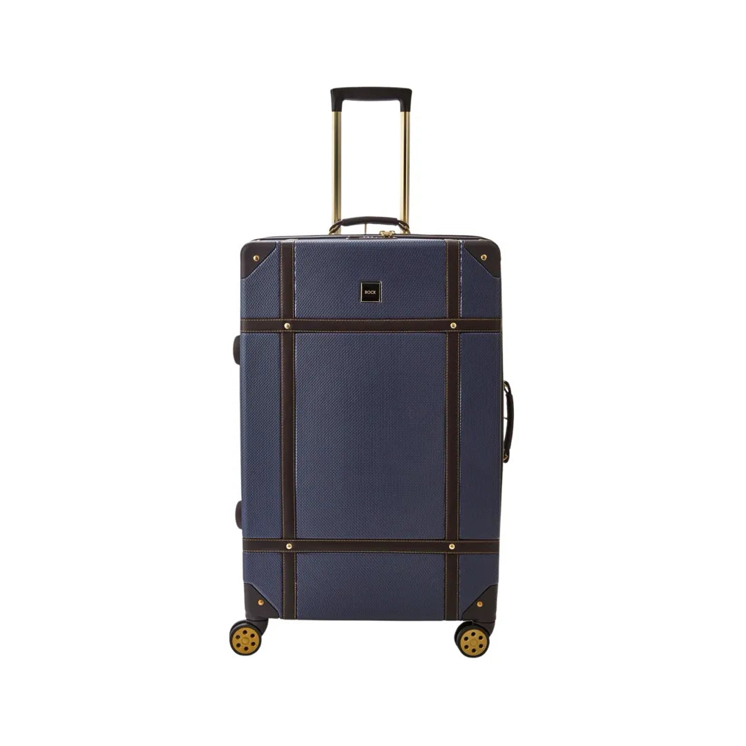 Vintage - Suitcase Hard-Shell 4 Spinner Wheels Travel Bag