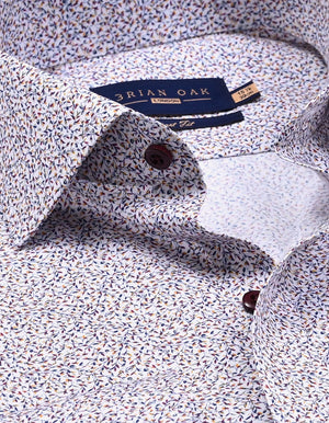 Herren Hemd florales Muster Baumwolle - Brian Oak - 3