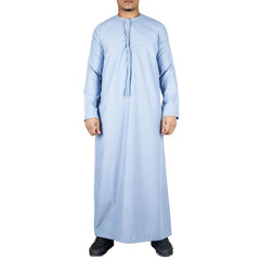 TT-001 - Men's Emirati Thobe Islamic Clothing String Tassel