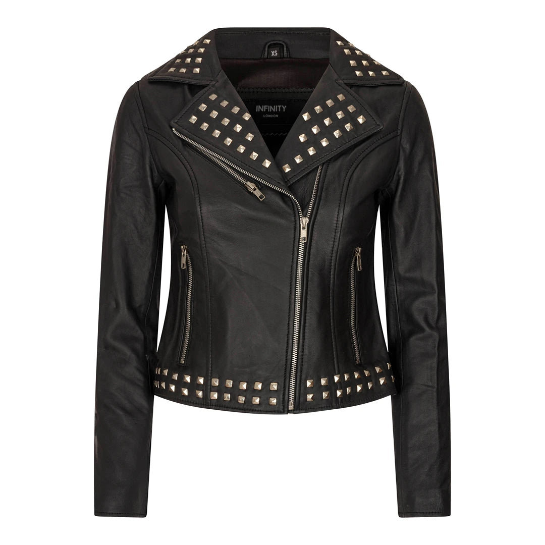 Studded 2025 black jacket