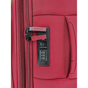 Soft Case Zipped Compartments Suitcase-TruClothing