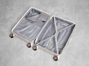 Vintage - Suitcase Hard-Shell 4 Spinner Wheels Travel Bag-TruClothing