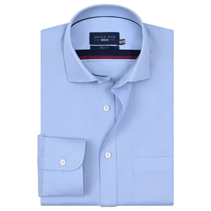 Chemise habillée coton bleu ciel homme - Brian Oak - 1