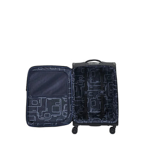 Soft Case Zipped Compartments Suitcase-TruClothing