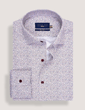 Herren Hemd florales Muster Baumwolle - Brian Oak - 2