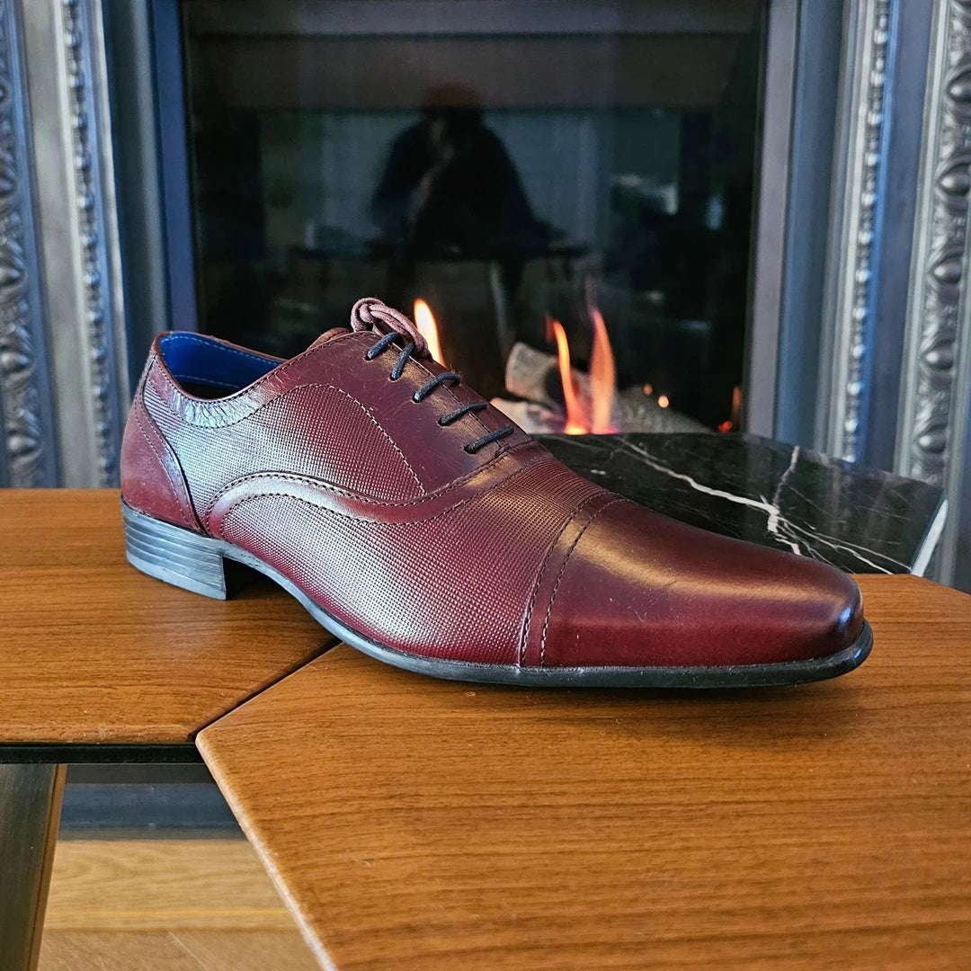 Chaussures Oxford Derby pour homme cuir style chic habillé