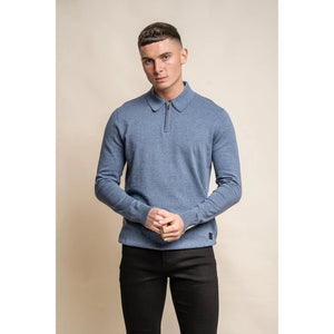 falcao_jumper_Blue_L, falcao_jumper_Blue_M, falcao_jumper_Blue_S, falcao_jumper_Blue_XL, falcao_jumper_Blue_XXL