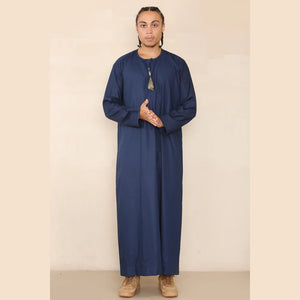 105_thobe_Navy-gold_L - 56, 105_thobe_Navy-gold_M - 54, 105_thobe_Navy-gold_S - 52, 105_thobe_Navy-gold_XL - 58, 105_thobe_Navy-gold_XXL - 60