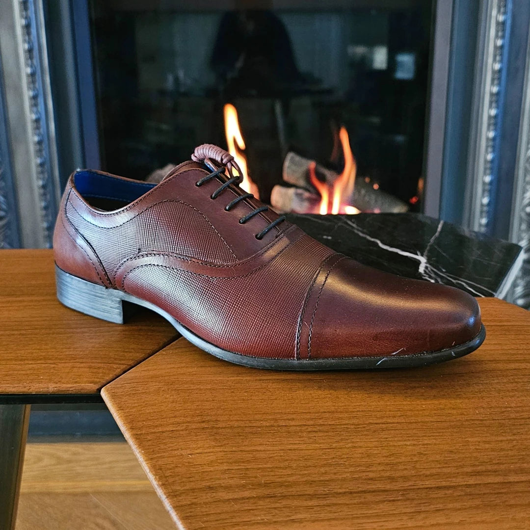 Men's Leather Derby Shoes
