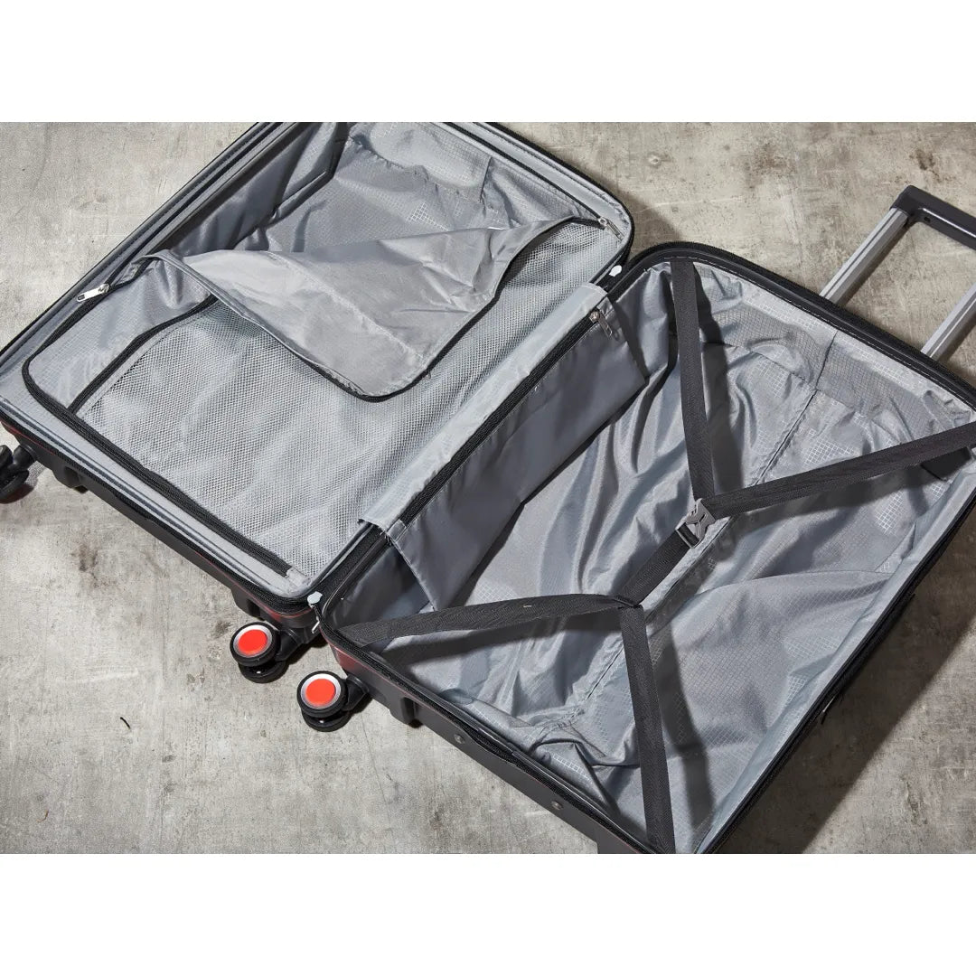 Sunwave - Valise Extensible à Coque Rigide 4 Roues Spinner