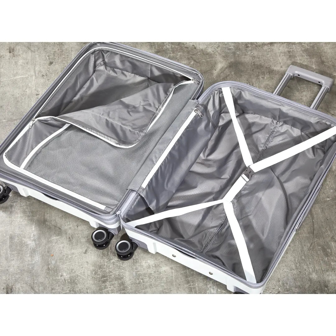 Sunwave - Suitcase Expandable Hard-Shell 4 Spinner Wheels
