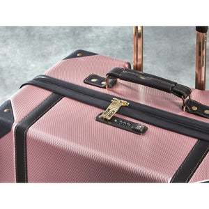 Vintage - Suitcase Hard-Shell 4 Spinner Wheels Travel Bag-TruClothing