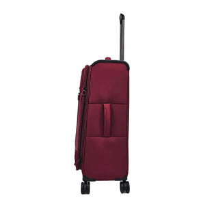 Soft Case Zipped Compartments Suitcase-TruClothing