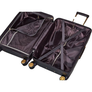 Vintage - Suitcase Hard-Shell 4 Spinner Wheels Travel Bag-TruClothing