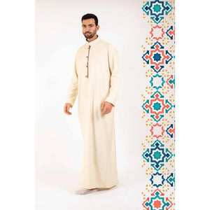 112_thobe_Cream_L, 112_thobe_Cream_M, 112_thobe_Cream_S, 112_thobe_Cream_XL, 112_thobe_Cream_XXL