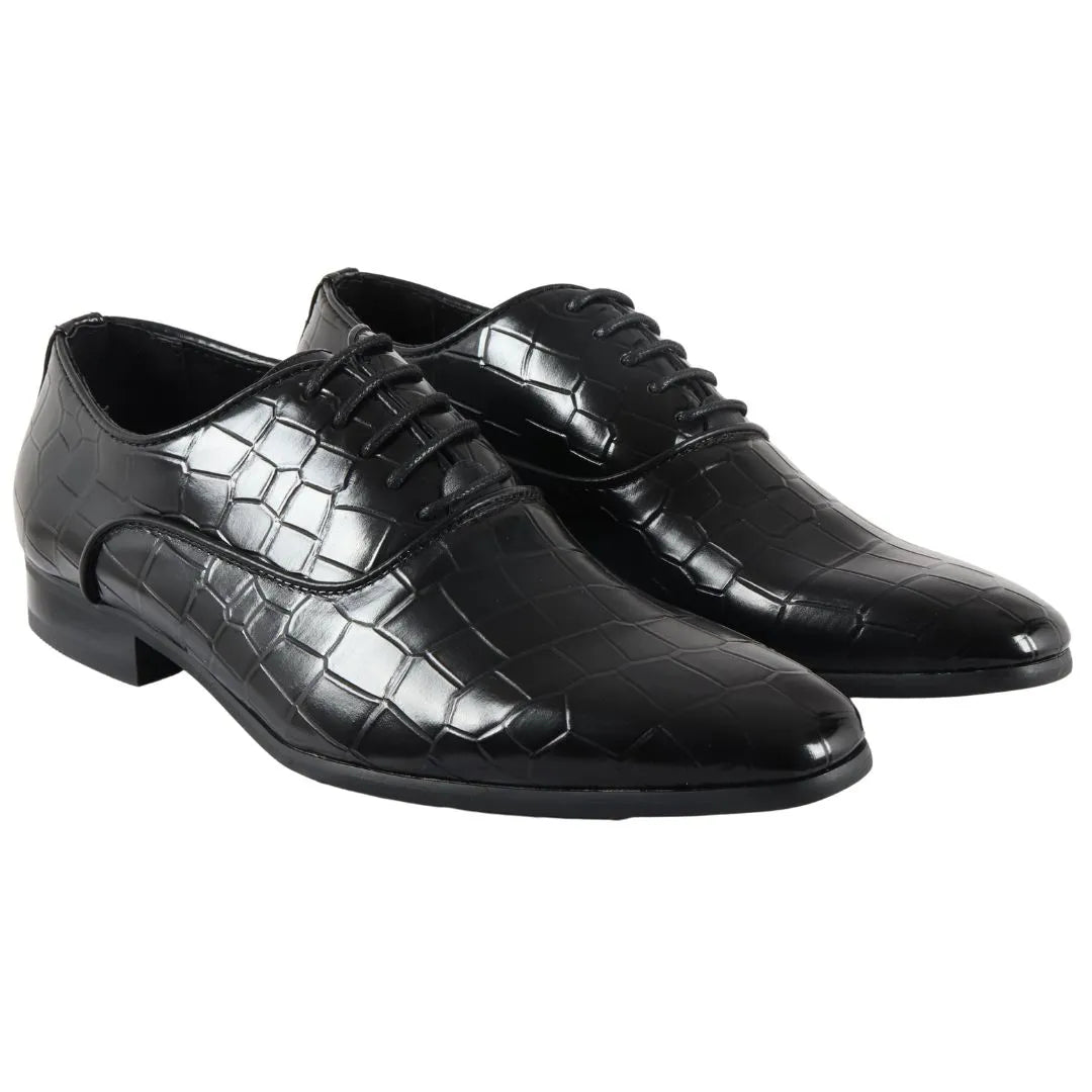 Formale Oxford-Derby-Schuhe zum Schnüren für Herren