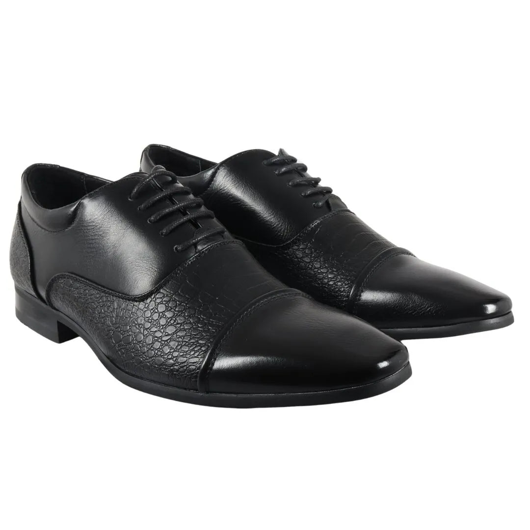 Zapatos formales de encaje para hombres Brogue