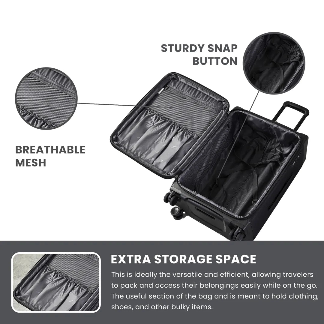 Parker - Suitcase Lightweight Expandable 4 Spinner Wheels