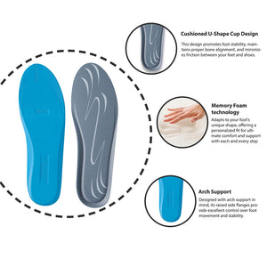memory-foam-186MM_insole_6-11, memory-foam-186MW_insole_3-7