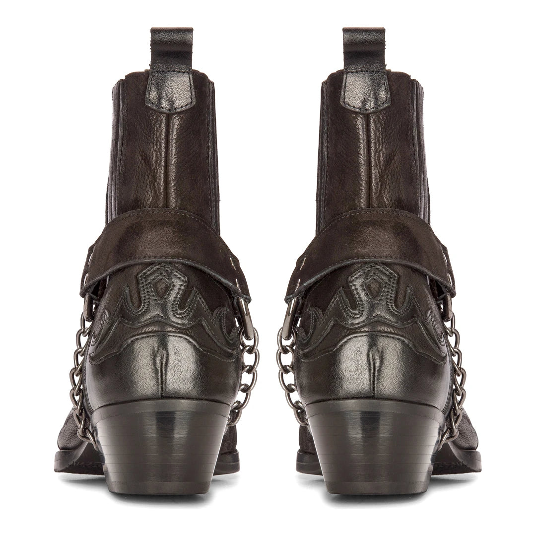 Mens western lace up 2025 boots