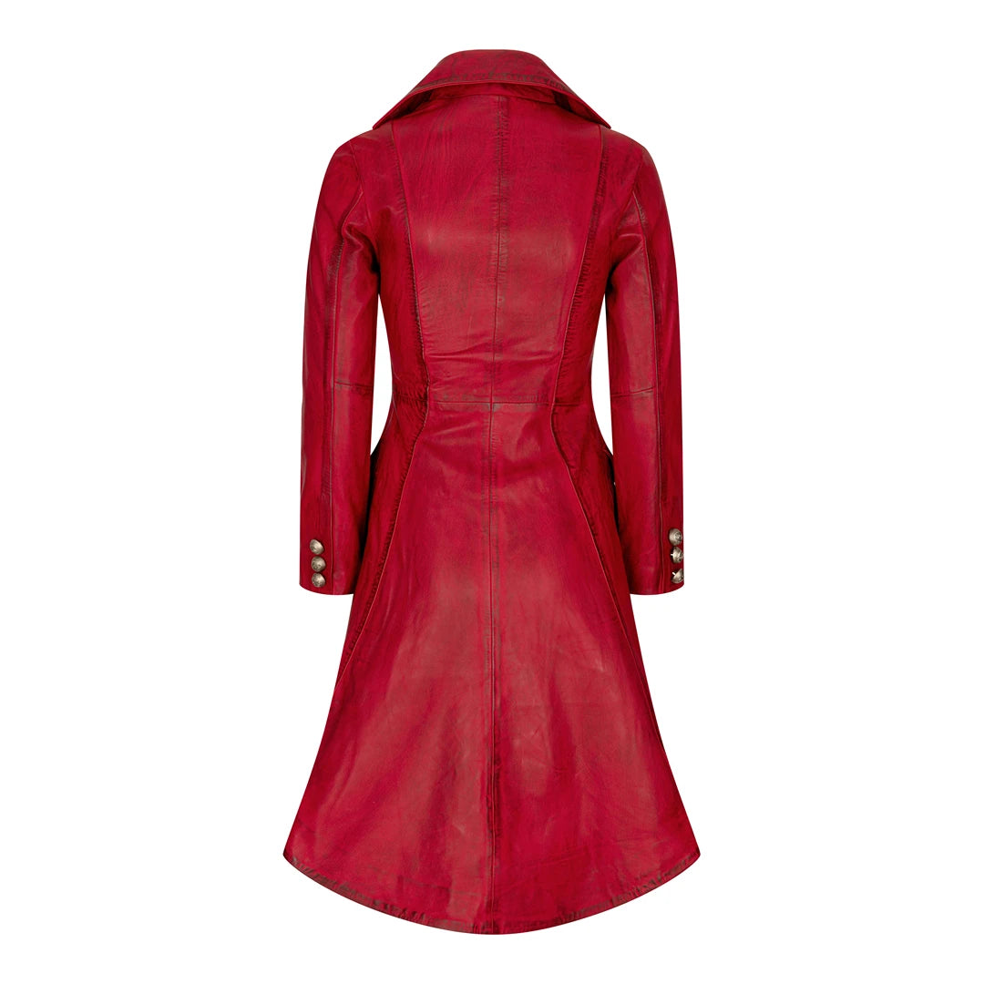 Gothic leather jacket clearance womens