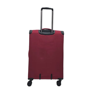 Soft Case Zipped Compartments Suitcase-TruClothing