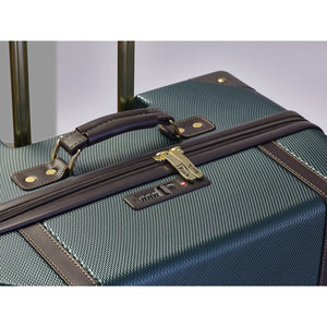 Vintage - Suitcase Hard-Shell 4 Spinner Wheels Travel Bag-TruClothing