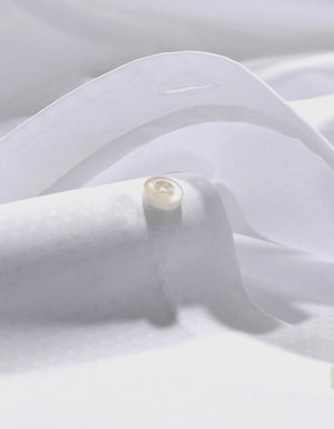 Chemise blanche texturée intelligente homme - Brian Oak - 4