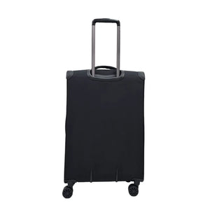 Soft Case Zipped Compartments Suitcase-TruClothing