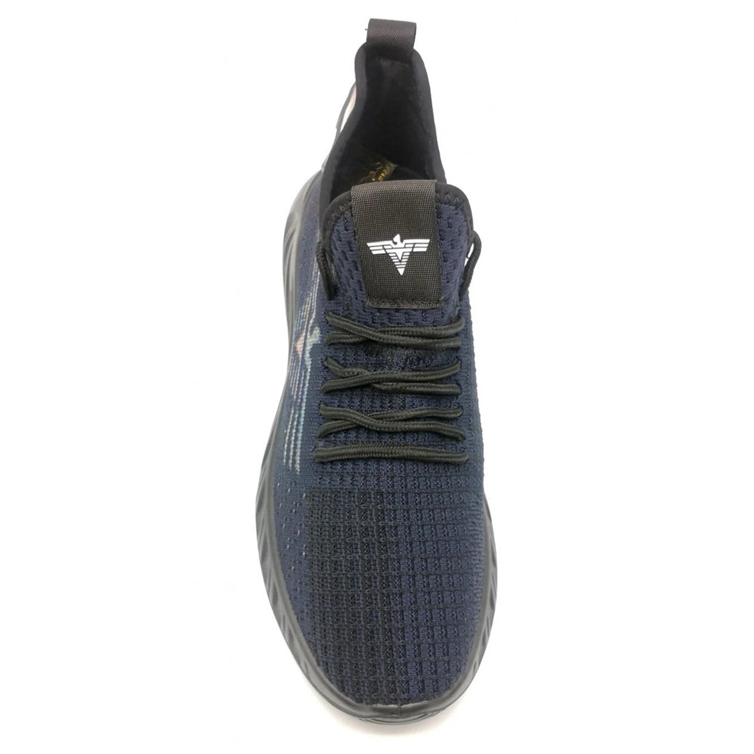 Zapatos deportivos ligeros ideales para el gimnasio y deportes al aire libre para hombre en color Negro Azul Marino Rojo Blanco