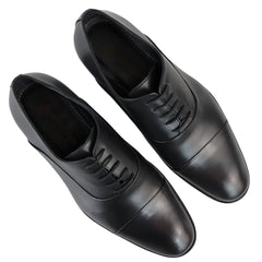 Men's Premium Full Leather Black Oxford Shoes