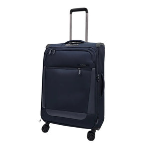 Soft Case Zipped Compartments Suitcase-TruClothing