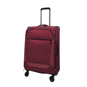 Soft Case Zipped Compartments Suitcase-TruClothing