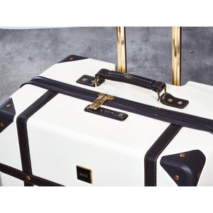 Vintage - Suitcase Hard-Shell 4 Spinner Wheels Travel Bag-TruClothing