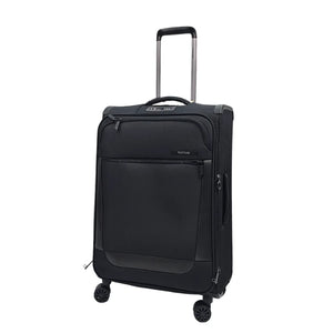 Soft Case Zipped Compartments Suitcase-TruClothing