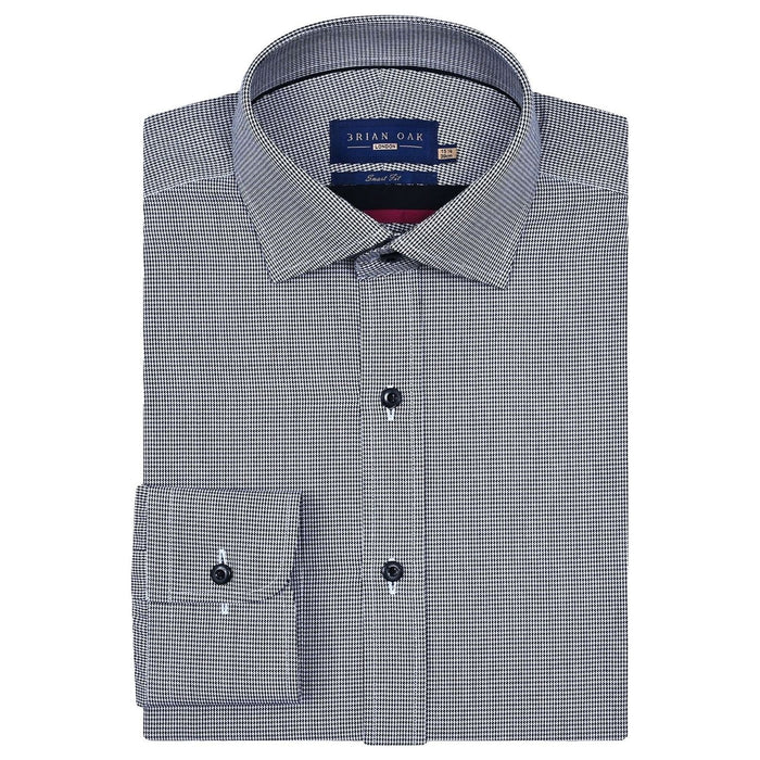 Men's Black And White Checkered Shirt