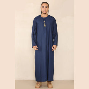 105_thobe_Navy-gold_L - 56, 105_thobe_Navy-gold_M - 54, 105_thobe_Navy-gold_S - 52, 105_thobe_Navy-gold_XL - 58, 105_thobe_Navy-gold_XXL - 60
