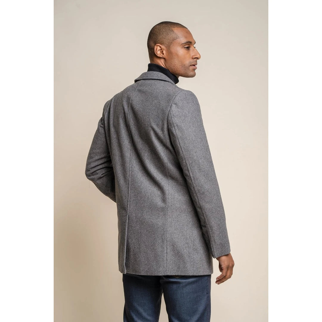 Nelson - Men's Wool Overcoat