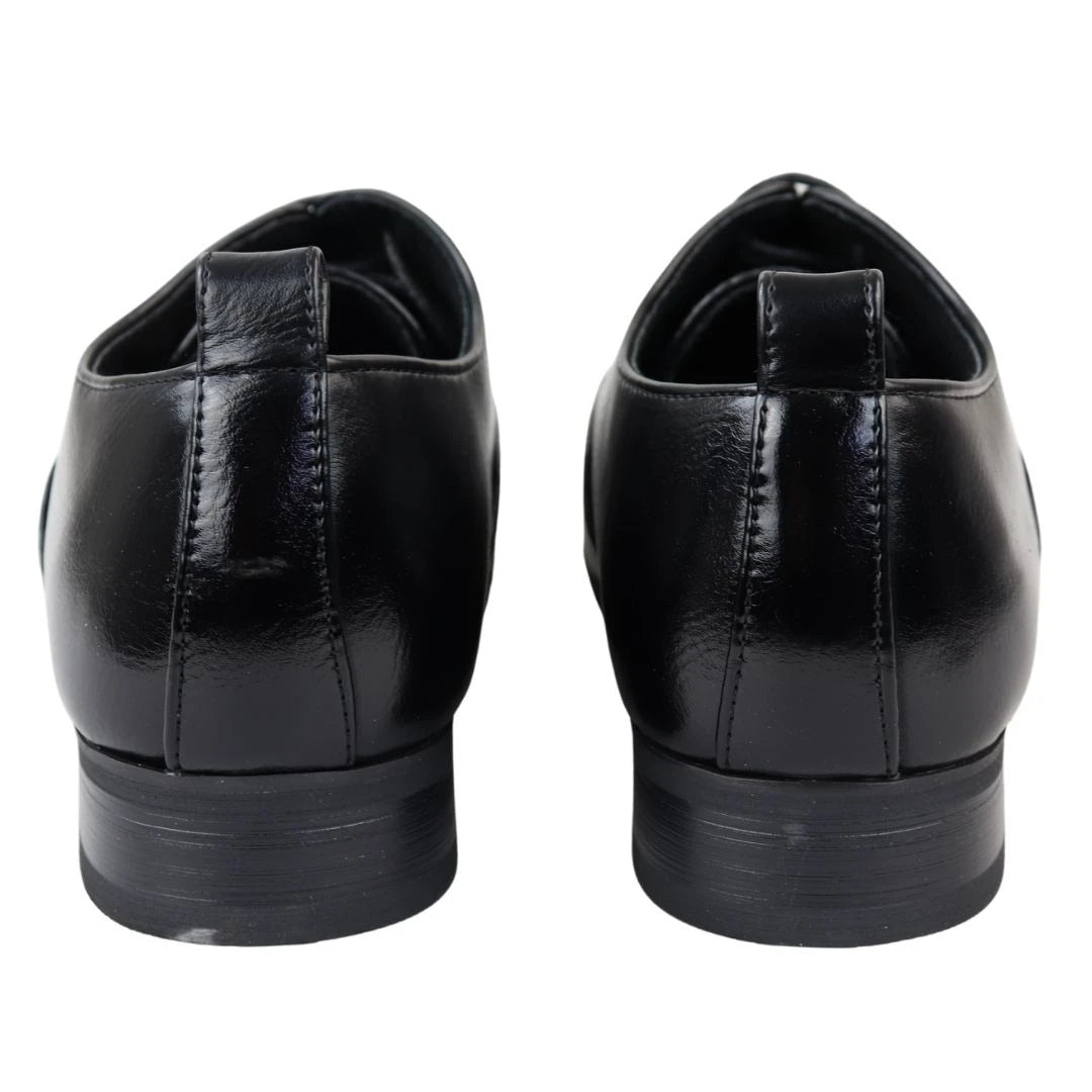 Chaussures Derby pour homme style Oxford Richelieu formel avec lacets