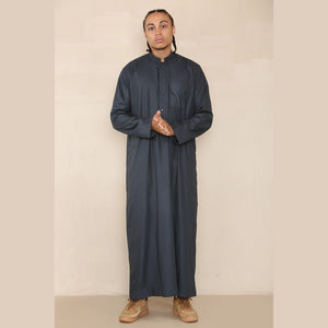 104_thobe_Charcoal_L - 56, 104_thobe_Charcoal_M - 54, 104_thobe_Charcoal_S - 52, 104_thobe_Charcoal_XL - 58, 104_thobe_Charcoal_XXL - 60