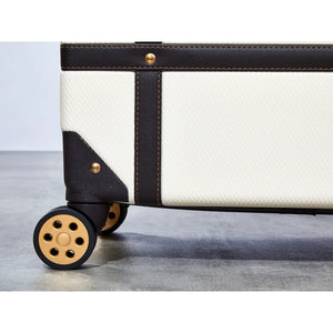 Vintage - Suitcase Hard-Shell 4 Spinner Wheels Travel Bag-TruClothing