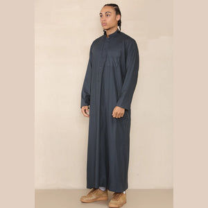 104_thobe_Charcoal_L - 56, 104_thobe_Charcoal_M - 54, 104_thobe_Charcoal_S - 52, 104_thobe_Charcoal_XL - 58, 104_thobe_Charcoal_XXL - 60